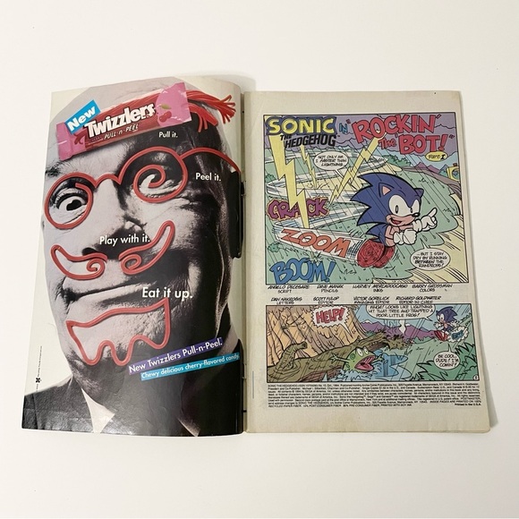 Vintage 1994 Sonic the Hedgehog No 15 Comic Book Dr Robotnik - Picture 9 of 16